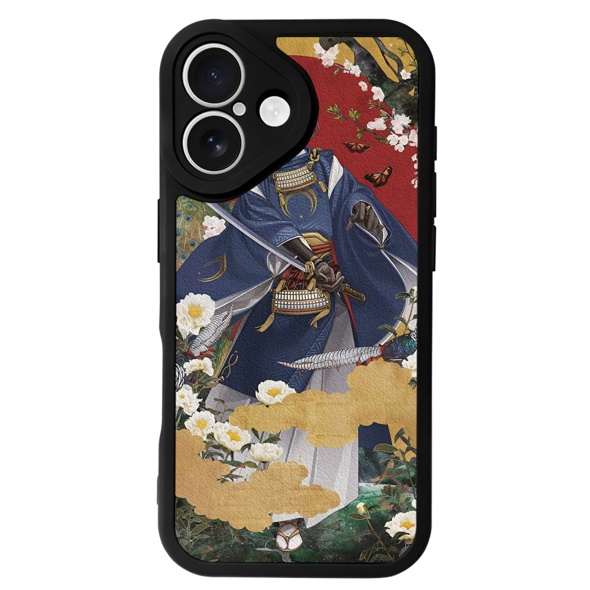 （画像用） 刀剣乱舞 Touken Ranbu 【iPhone 16シリーズ対応】シリコンスマホケース（レザー調） 材質：シリコン